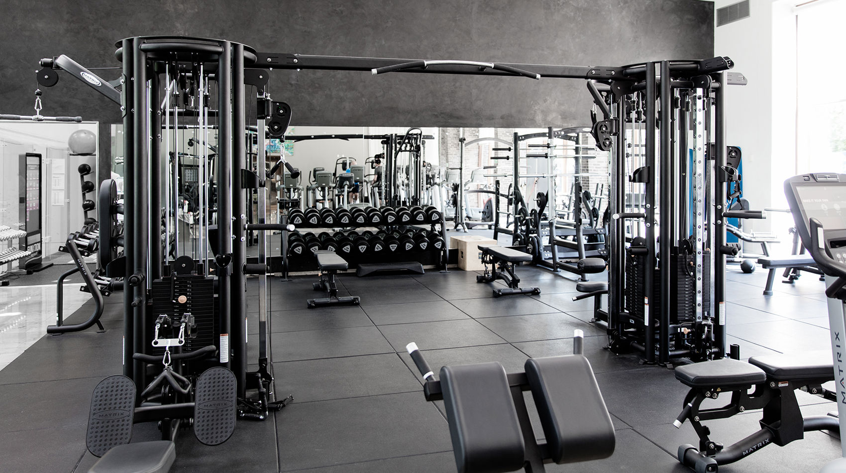 Fitness center with the best and most modern equipment